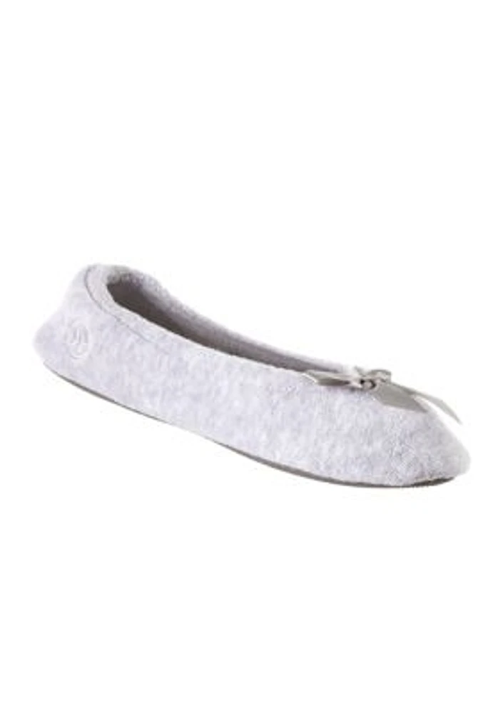 Women's Terry Ballerina Slippers