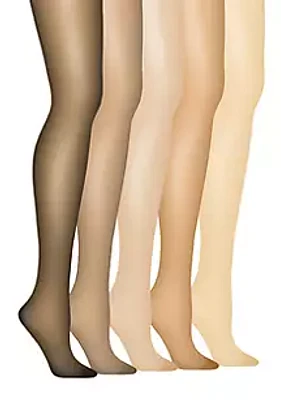 Hanes® Silk Reflections Plus Control Top Enhanced Toe Pantyhose