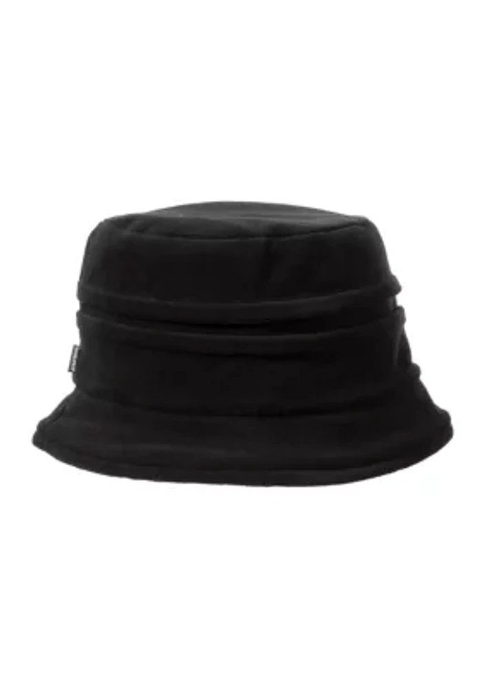 Women's Lined Recycled Fleece Water Repellent Cloche Hat