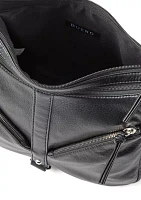 Curved Pocket Hobo Bag