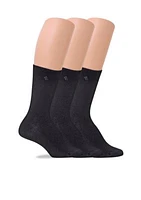 Tipped Rib Trouser Socks - 3 Pack