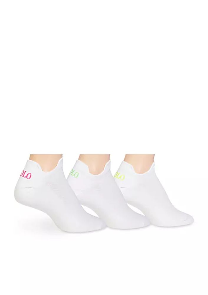 Belk Double Tab No Show Sport Socks - 3 Pack | The Summit