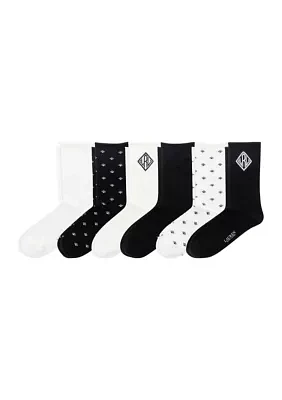 6-Pack of Crew Socks 