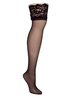 French Lace Top Thigh High