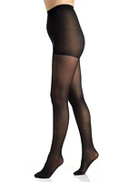 Shimmer Opaque Tights with Control Top