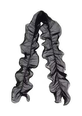 Solid Ruffle Scarf