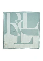 Lauren Logo Square Scarf