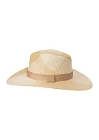 Plaid Weave Fedora Sunhat