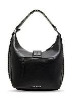 Sarah Bucket Bag with Buckle and Stud Strap