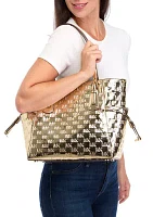 Metallic Tote