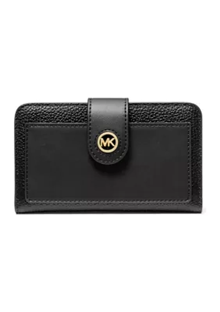 Charm Medium Tab Pocket Bifold Wallet