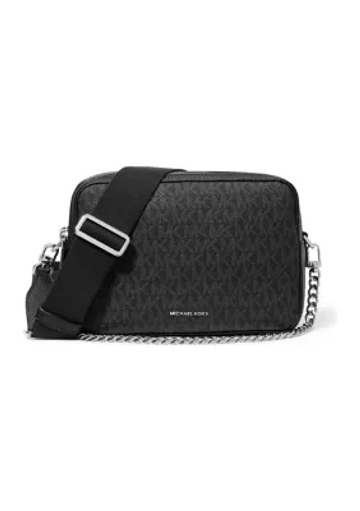 Bryant Medium Double Zip Chain Camera Crossbody