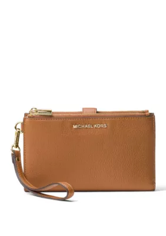 Jet Set Double Zip Wristlet