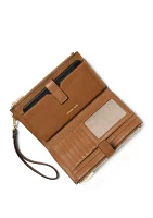 Jet Set Double Zip Wristlet