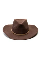 Corded Cowboy Hat