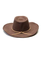 Corded Cowboy Hat