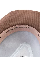 Corded Cowboy Hat