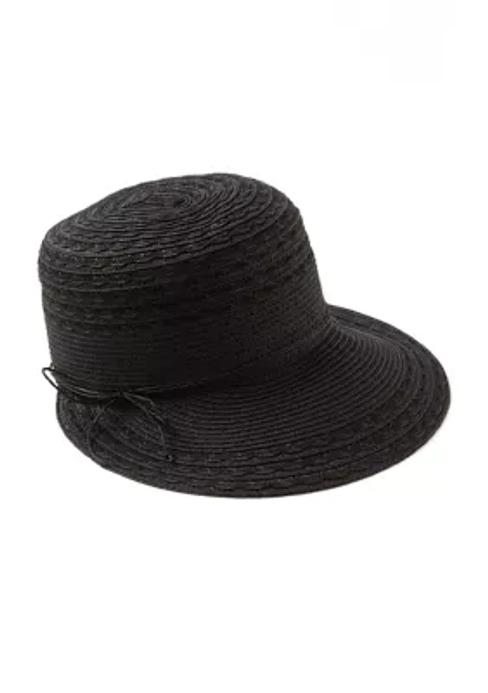 Lace Weave Face Framing Hat