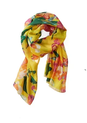 Floral Oblong Scarf