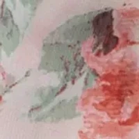 Botanical Printed Polyeser Square Scarf
