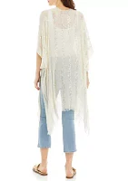 Women's Sequin Stripe Duster 