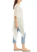 Women's Sequin Stripe Duster 