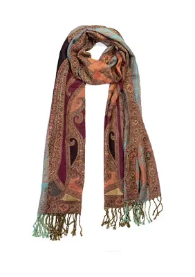 Allover Paisley Scarf