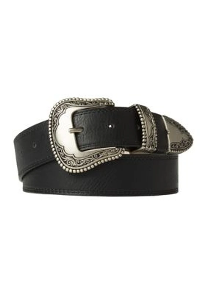 40 Millimeter Western Buckle Belt