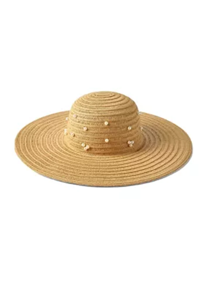 Pearl Floppy Hat