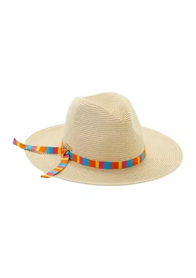 Tie Trim Panama Hat