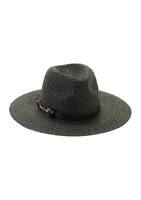 Belted Panama Hat