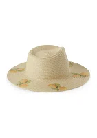 Printed Panama Hat