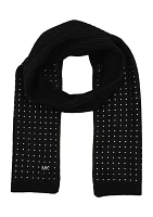 Mini Faceted Stud Scarf