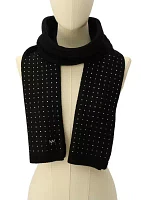 Mini Faceted Stud Scarf