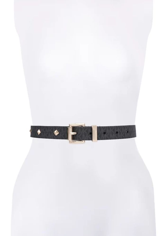 Belk Studded Logo Belt | The Summit