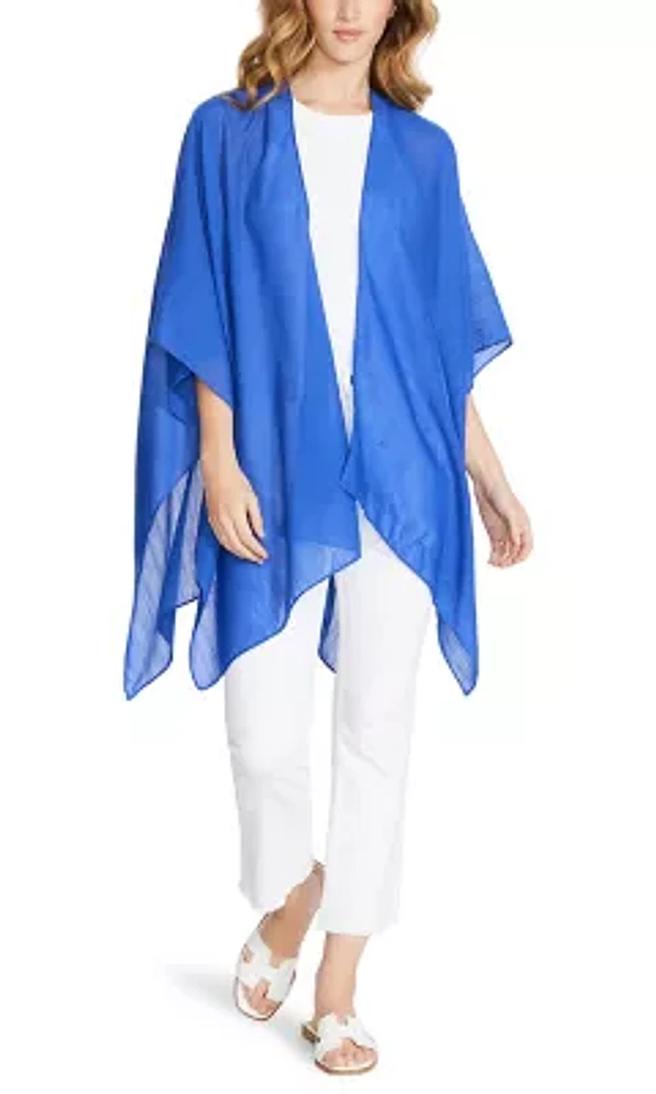 Lightweight Woven Ruana