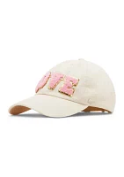 Chenille Love Patch Baseball Cap