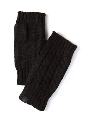 Cable Fingerless Gloves