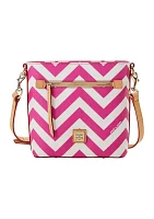 Chevron Small Zip Crossbody Bag