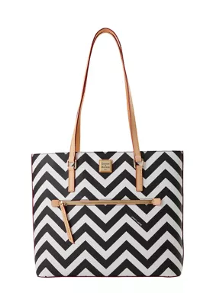 Chevron Large Shopper Tote Bag