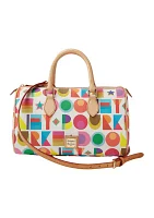 Printed Satchel 