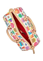 Printed Satchel 