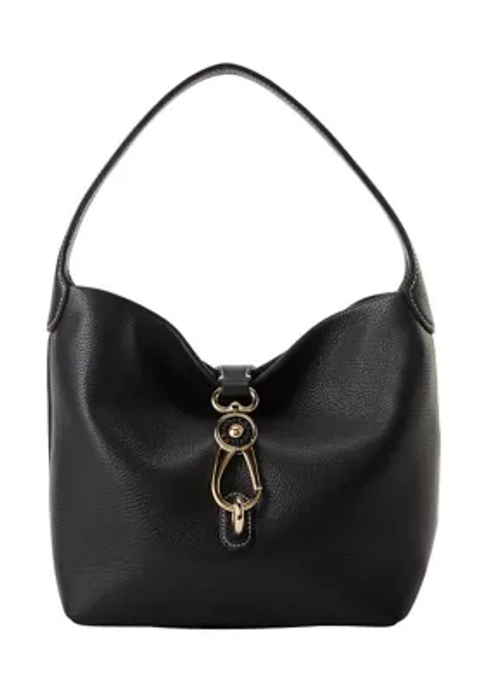 Lucca Logo Hobo Bag