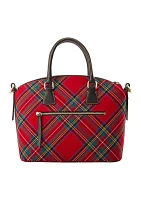 Tartan Domed Satchel