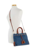 Pebble Grain Tassel Tote