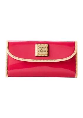 Patent Leather Continental Clutch