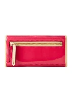 Patent Leather Continental Clutch