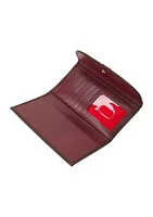 Saffiano Continental Clutch