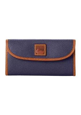 Pebble Continental Clutch Wallet