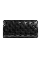 Metal Mesh Flap Clutch